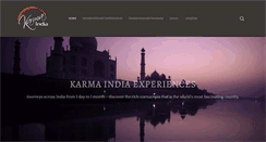 Desktop Screenshot of karmaindia.com